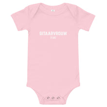 Load image into Gallery viewer, Gitaarvrouw(tje) baby romper