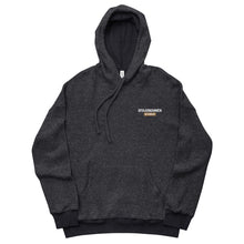 Load image into Gallery viewer, Uniseks fleece hoodie van suède