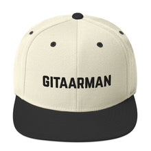 Load image into Gallery viewer, Gitaarman Snapback Hat
